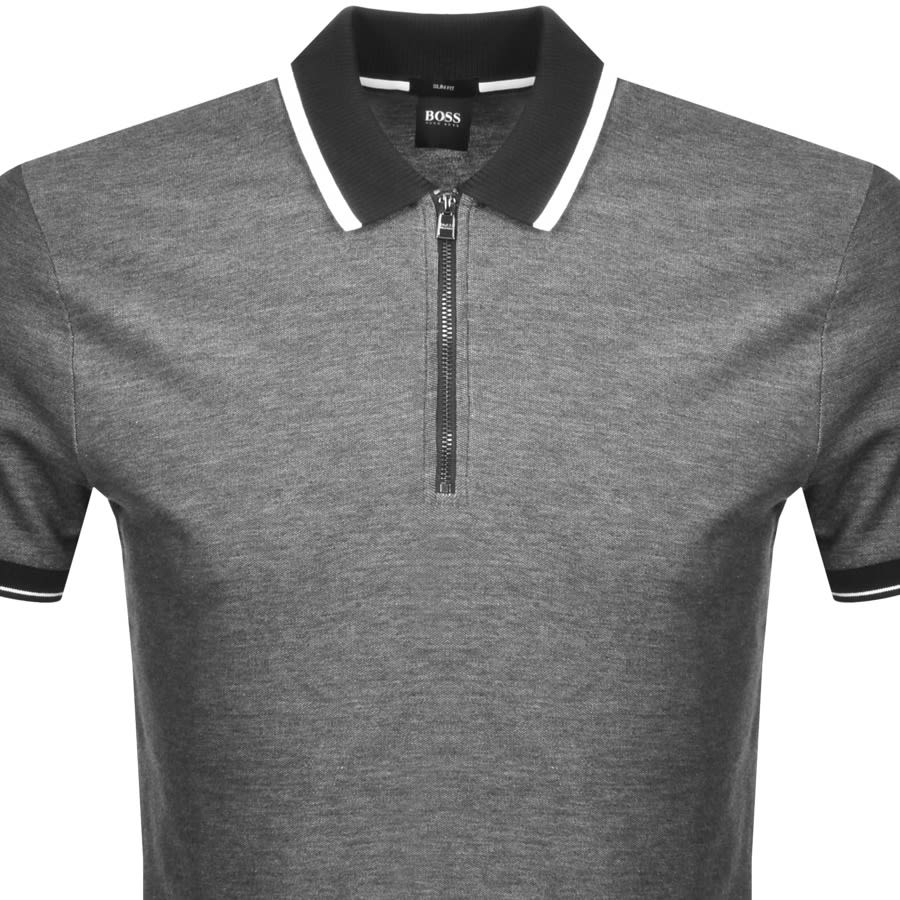 Alternative Image for ProductBOSS HUGO BOSS Polston 15 Polo T Shirt Black2